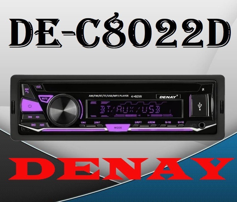 پخش خودرو دنای مدل DE-C8022D با بلوتوث و سیستم عامل